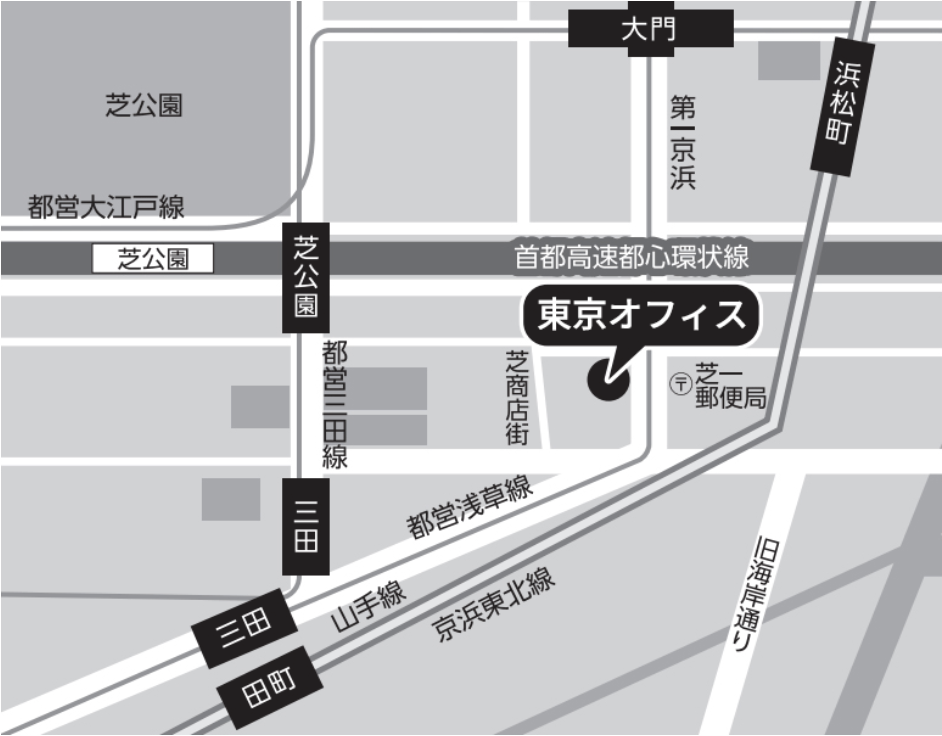 東京オフィス地図